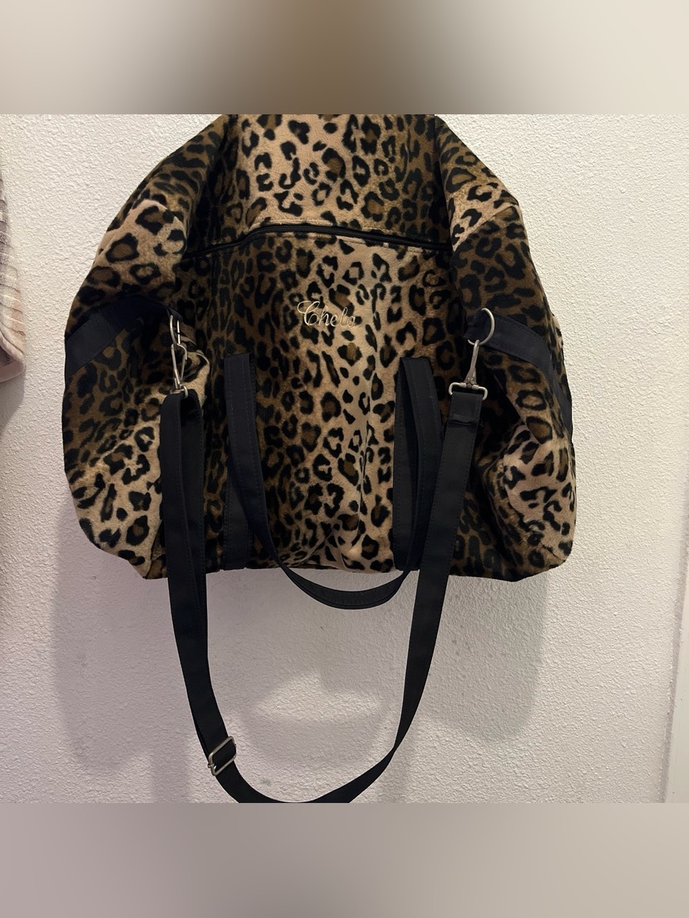 Leopard Print Women’s duffle bag